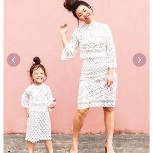 Mommy & Me set lace dresses